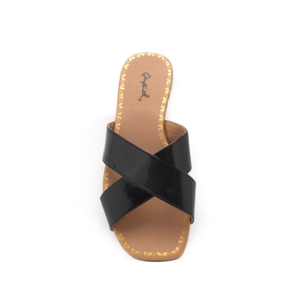 Cross strap textured slide sandal - Picture 7 of 8